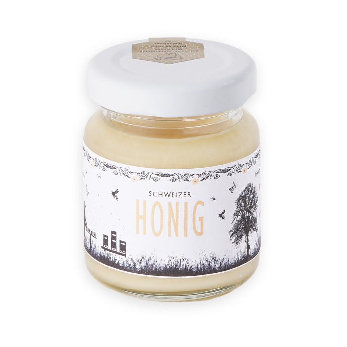 Preview: Schweizer Bienenhonig Cremehonig 70g